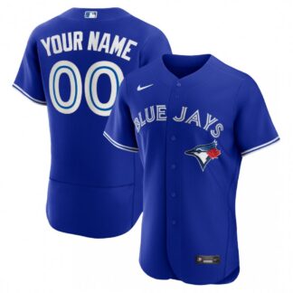 Toronto Blue Jays Nike Alternate Authentic Custom Jersey - Royal