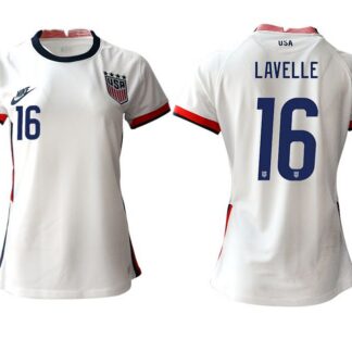 Women 2020-2021 Season National Team America home aaa 16 white Soccer Jerseys