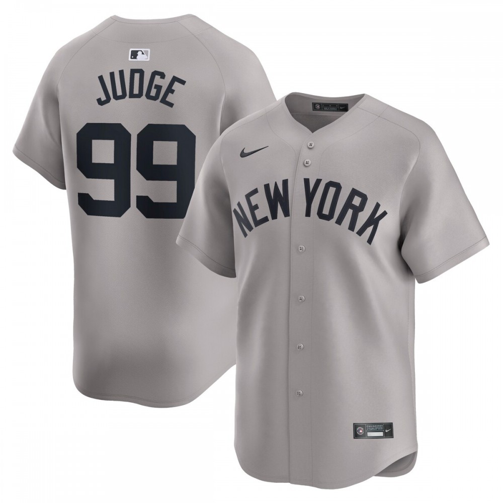 Aaron Judge New York Yankees Nike Away Limited Player Jersey - Gray