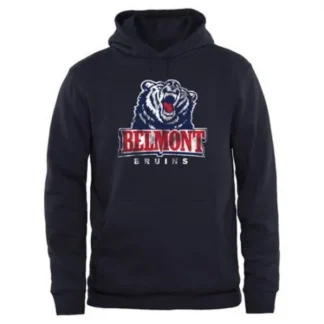 Belmont Bruins Big & Tall Classic Primary Pullover Hoodie Navy