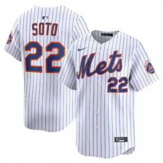 Juan Soto New York Mets Nike Home Limited Player Jersey – White