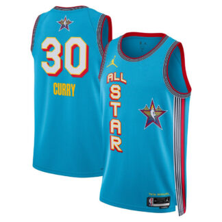 Stephen Curry Jordan Brand Unisex Light Blue 2025 NBA All-Star Game Swingman Player Jersey