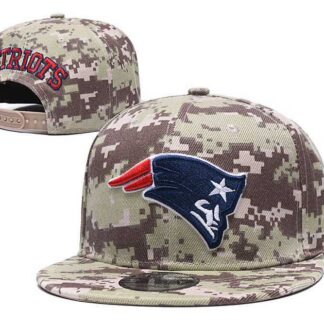 Patriots Team Logo Camo Adjustable Hat GS