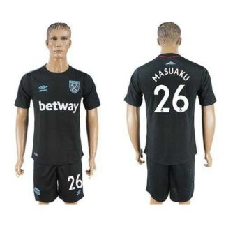 West Ham United #26 Masuaku Away Soccer Club Jersey