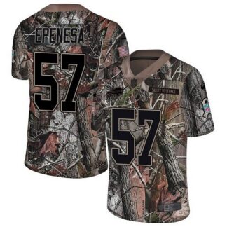 Nike Buffalo Bills #57 A.J. Epenesas Camo Men’s Stitched NFL Limited Rush Realtree Jersey