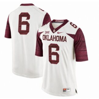 Baker Reagan Mayfield Oklahoma Sooners Nike Bring The Wood Football Jersey