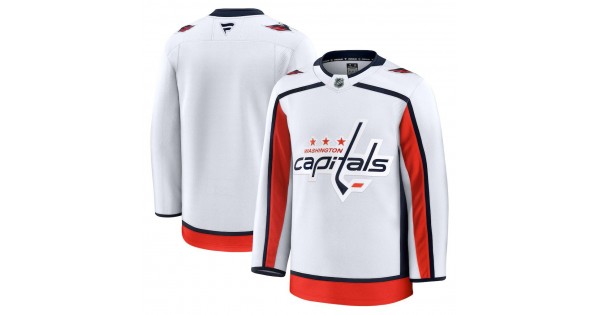 Washington Capitals Away Premium Jersey - White - Image 2