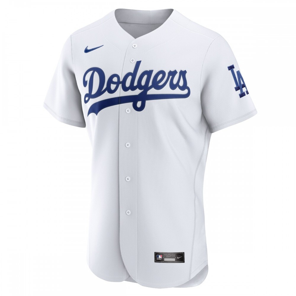 Los Angeles Dodgers Nike 2023 Jackie Robinson Day Authentic Jersey - White - Image 2