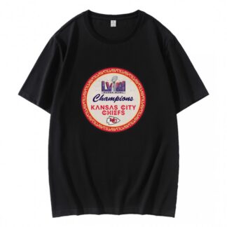 Kansas City Chiefs Super Bowl LVIII Champions Circle Sign T-Shirt