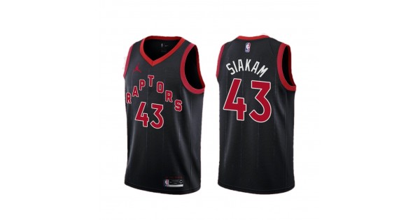 Men's Toronto Raptors Pascal Siakam #43 Jordan Blue 2021 Swingman NBA Jersey - Statement Edition - Image 2