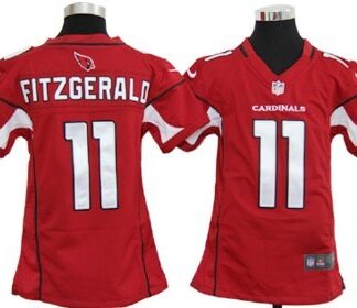 Nike Arizona Cardinals #11 Larry Fitzgerald Red Game Kids Jersey