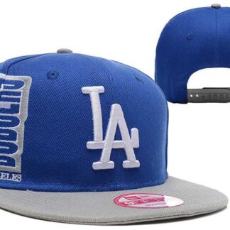Dodgers Team Logo Royal Adjustable Hat LX