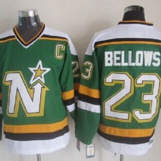 Dallas Stars #23 Bellows Green CCM Throwback Jerseys