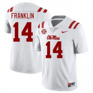 D.K. Metcalf Ole Miss Rebels White Football Game Jersey