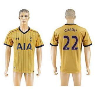 Tottenham Hotspur #22 Chadli Sec Away Soccer Club Jersey