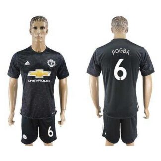 Manchester United #6 Pogba Away Soccer Club Jersey