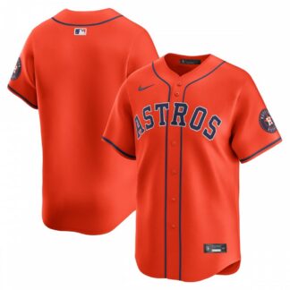 Houston Astros Nike Alternate Limited Jersey – Orange