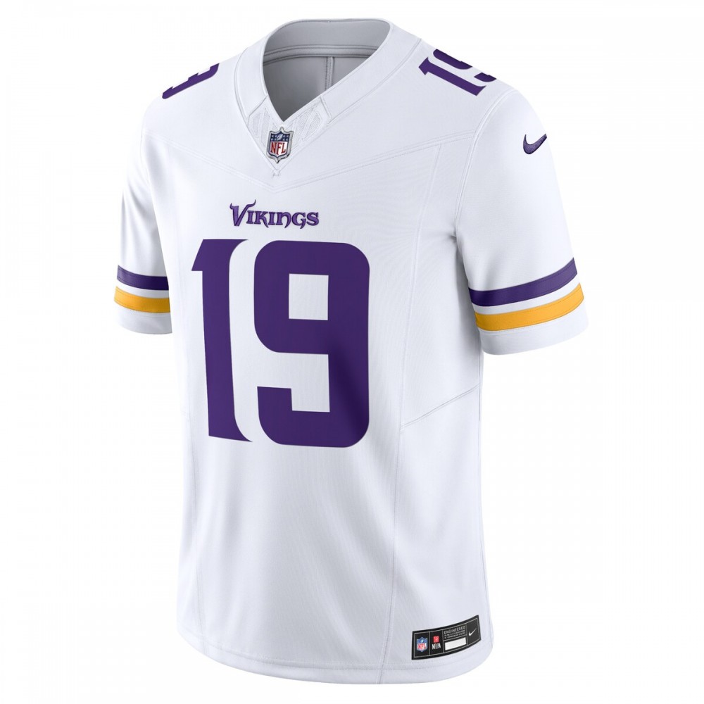 Adam Thielen Minnesota Vikings Nike Vapor F.U.S.E. Limited Jersey - White - Image 2