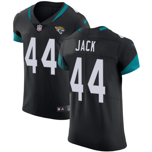 Nike Jacksonville Jaguars #44 Myles Jack Black Team Color Men’s Stitched NFL Vapor Untouchable Elite Jersey