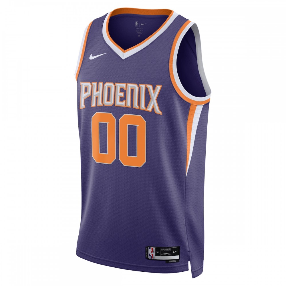Phoenix Suns Nike Unisex 2022/23 Swingman Custom Jersey Purple - Icon Edition - Image 2