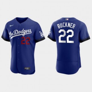 Los Angeles Los Angeles Dodgers #22 Bill Buckner Nike Men’s 2021 City Connect Authentic MLB Jersey Royal Men’s