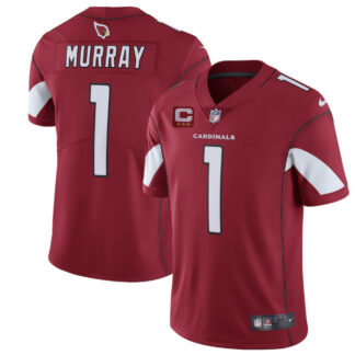 Men's Arizona Cardinals #1 Kyler Murray Red 3-star C Patch apor Untouchable Limited Stitched NFL Jersey
