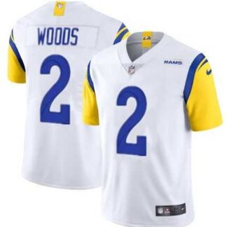 Nike Rams 2 Robert Woods White Vapor Untouchable Limited Jersey Dzhi