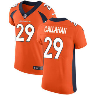 Nike Denver Broncos #29 Bryce Callahan Orange Team Color Men’s Stitched NFL Vapor Untouchable Elite Jersey
