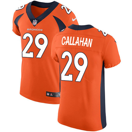 Nike Denver Broncos #29 Bryce Callahan Orange Team Color Men’s Stitched NFL Vapor Untouchable Elite Jersey