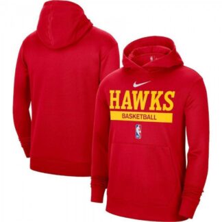 Atlanta Hawks 2022/23 Nike Spotlight On-Court Practice Performance Pullover Hoodie