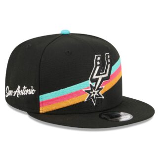 San Antonio Spurs New Era Youth 2025/26 City Edition 9FIFTY Snapback Hat – Black