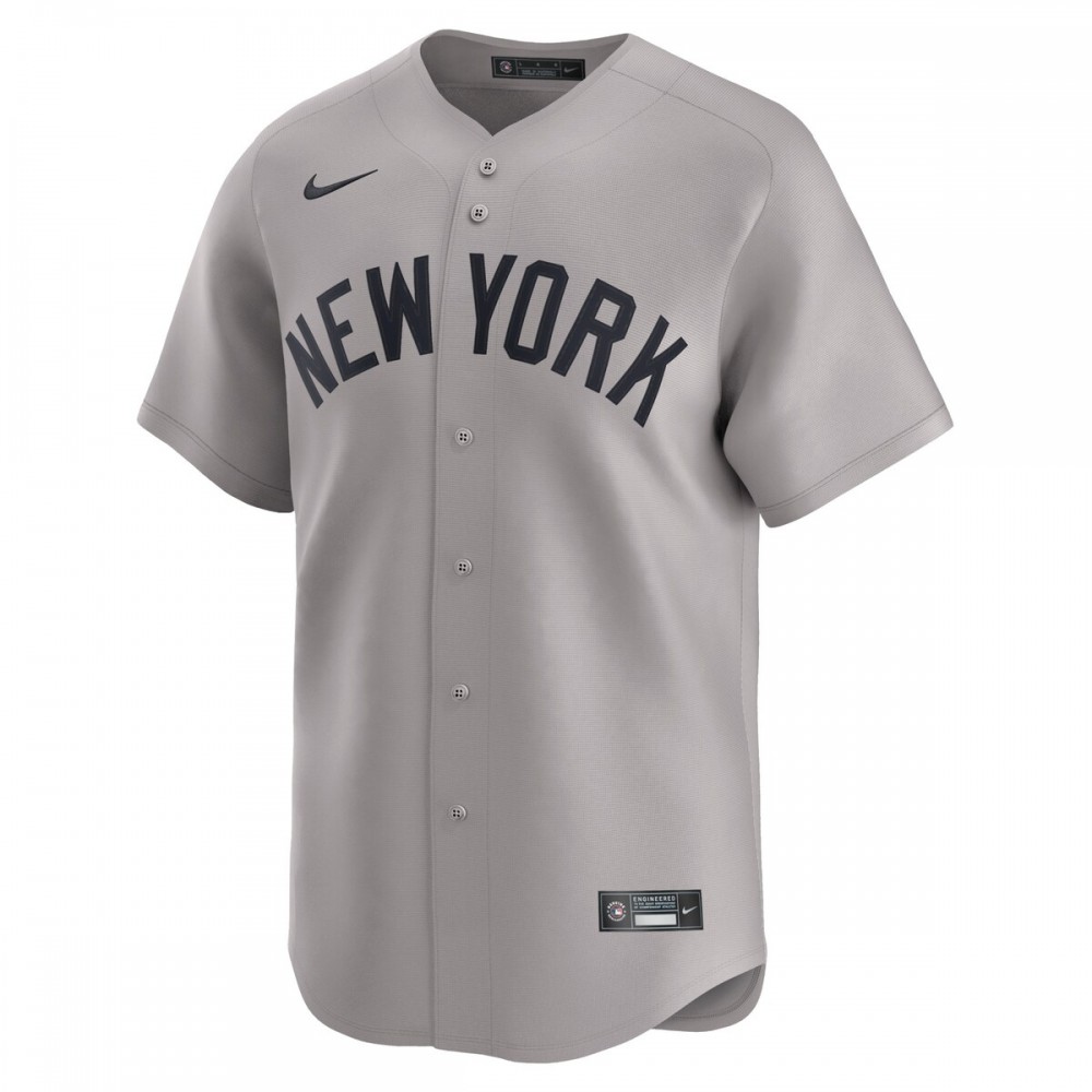 Aaron Judge New York Yankees Nike Away Limited Player Jersey - Gray - Image 2