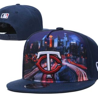 Minnesota Twins Team Logo Adjustable Hat YD (1)