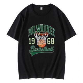 Retro Milwaukee Basketball 1968 NBA T-Shirt