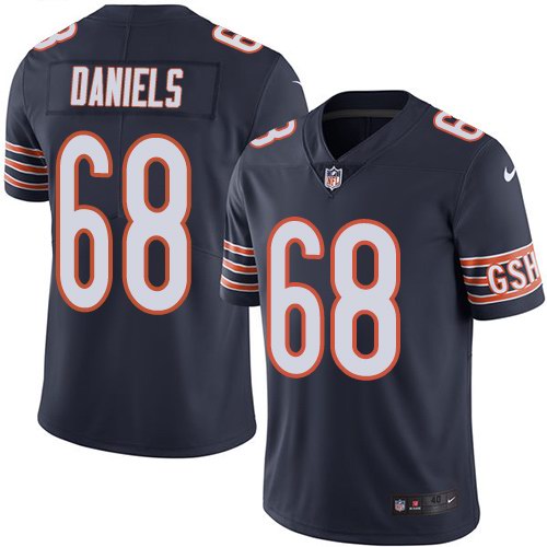 Nike Men & Women & Youth Bears 68 James Daniels Navy Color Rush Limited Jersey