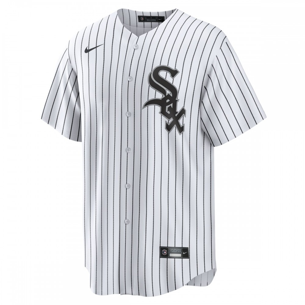 Chicago White Sox Nike Home Blank Replica Jersey - White - Image 2