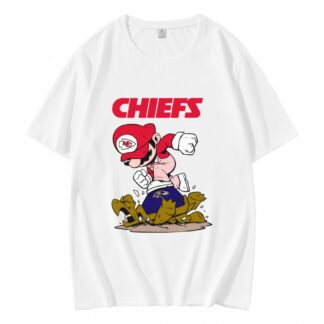 Mario Chiefs Stomps On Baltimore Ravens T-Shirt