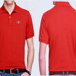 San Francisco 49ers Players Performance Polo Shirt-Red
