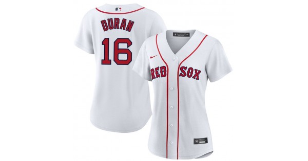 Jarren Duran Boston Red Sox Nike Women's Home Limited Player Jersey - White - Image 2