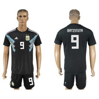 Argentina #9 Batistuta Away Soccer Country Jersey