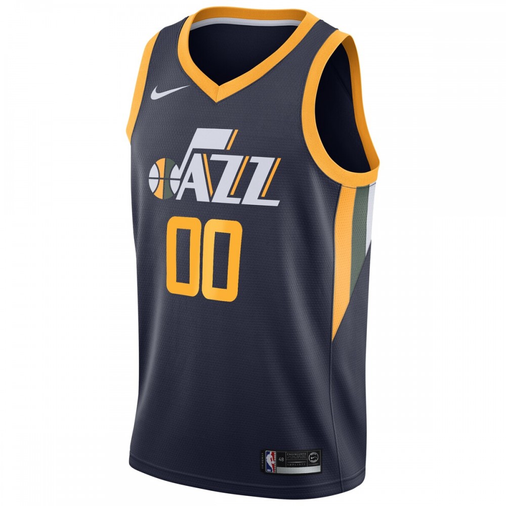 Utah Jazz Nike Swingman Custom Jersey Navy - Icon Edition - Image 2
