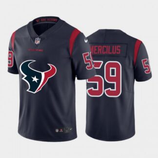 Houston Texans #59 Whitney Mercilus Navy Blue Men’s Nike Big Team Logo Vapor Limited NFL Jersey