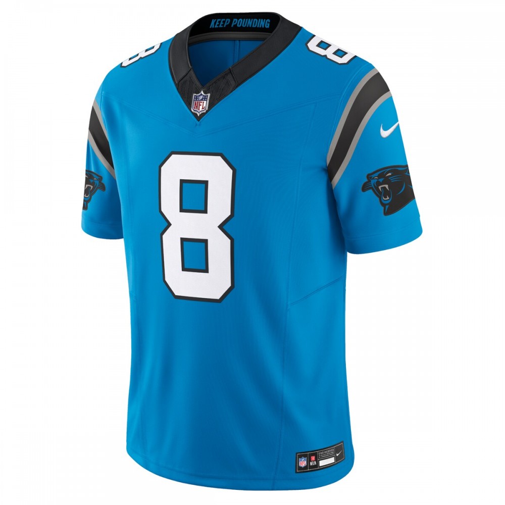Jaycee Horn Carolina Panthers Nike Vapor F.U.S.E. Limited Jersey - Blue - Image 2