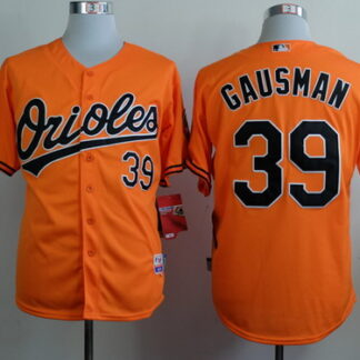 Baltimore Orioles #39 Kevin Gausman Orange Jersey