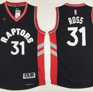 Men's Toronto Raptors #31 Terrence Ross Revolution 30 Swingman Black Jersey