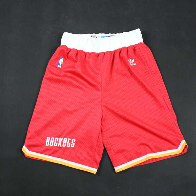 Houston Rockets Red Hardwood Classics Shorts