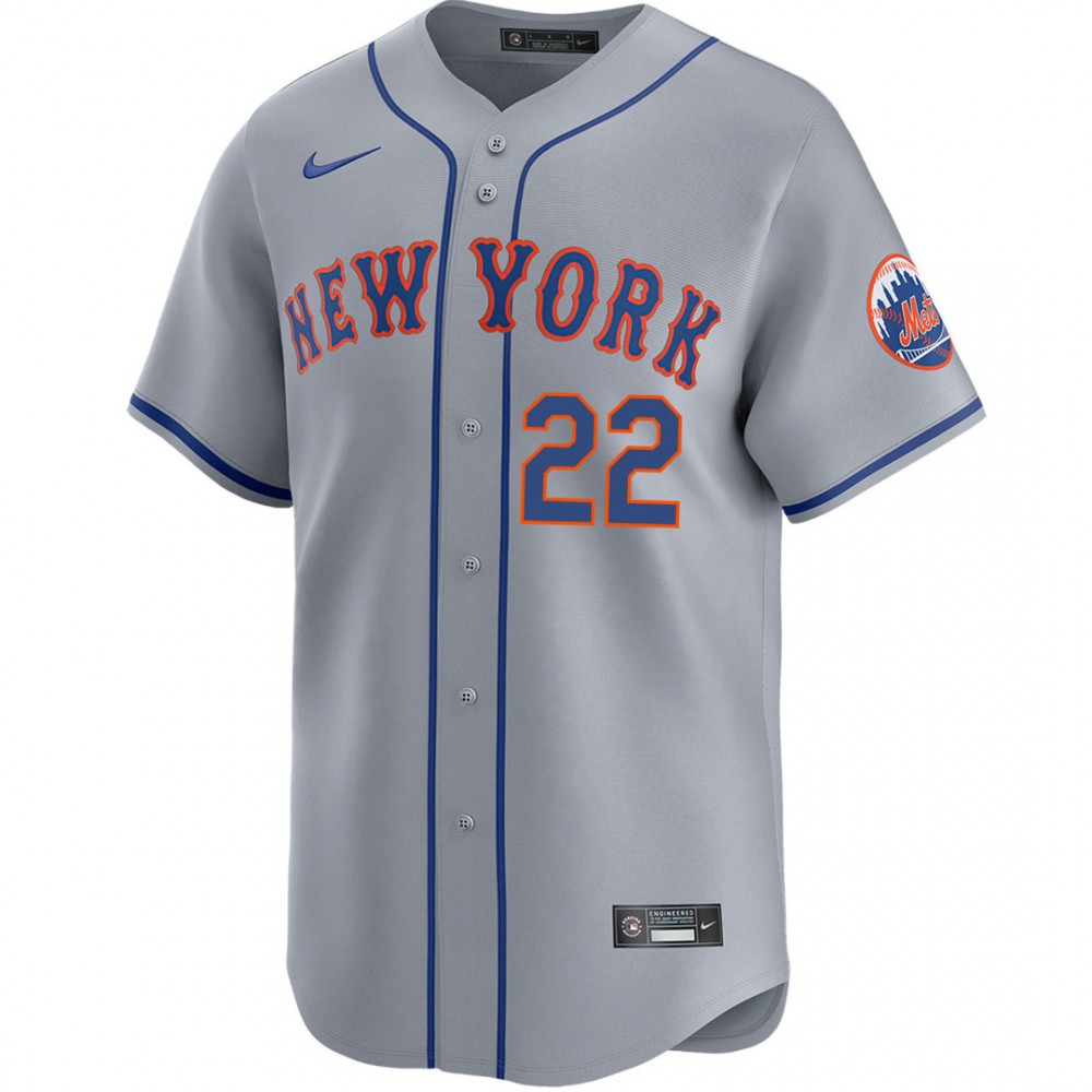 Juan Soto New York Mets Nike Away Limited Player Jersey - Gray - Image 2