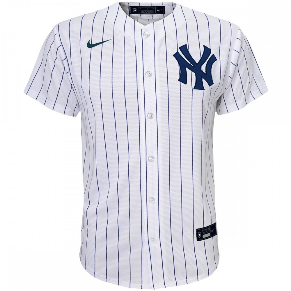 DJ LeMahieu New York Yankees Nike Youth Alternate Replica Player Jersey - White - Image 2