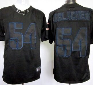 Nike Limited Chicago Bears #54 Brian Urlacher Black Impact Jerseys