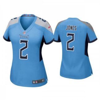 Women's Tennessee Titans #2 Julio Jones Blue Vapor Untouchable Limited Stitched Football Jersey(Run Small)